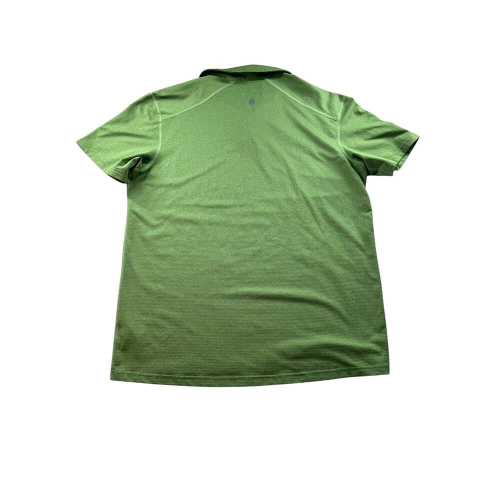Stio Crester Trail Short Sleeve Polo Mens M Green Performance Golf Outdoor - Picture 2 of 8